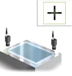 玻璃基板的定位