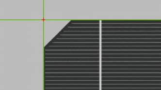 檢測印刷電路板隅角下層交點