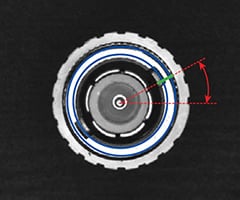 ＜例3＞利用邊緣位置圓周區域的各種檢查